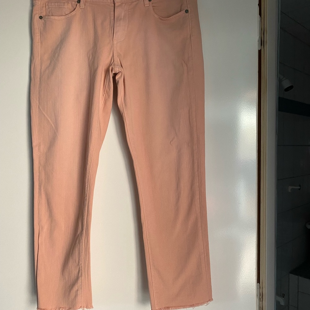 PAIGE SKYLINE ANKLE PEG SKINNY DENIM Sz 30